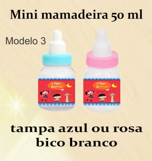 Mini Mamadeira-show da Luna