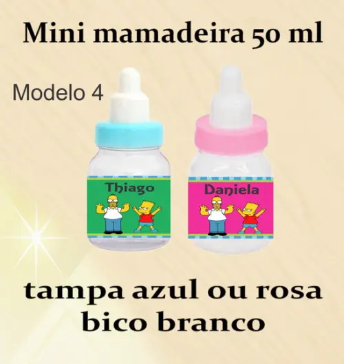 Mini Mamadeira-simpson