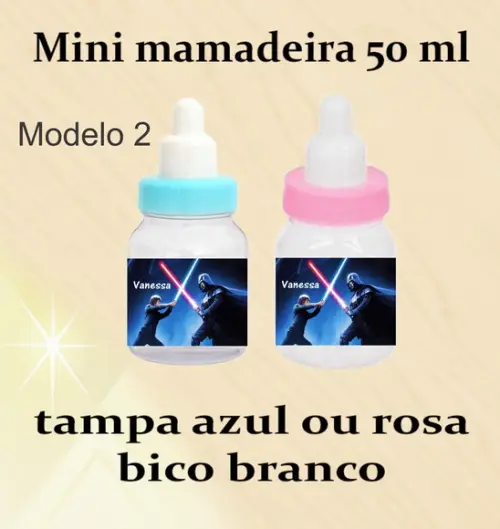 Mini Mamadeira-starwars