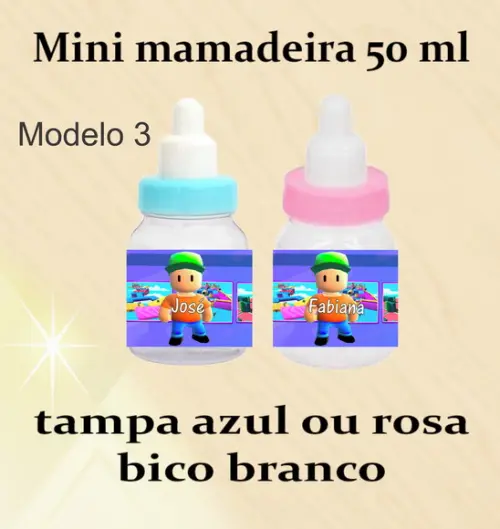 Mini Mamadeira-stumble Guys