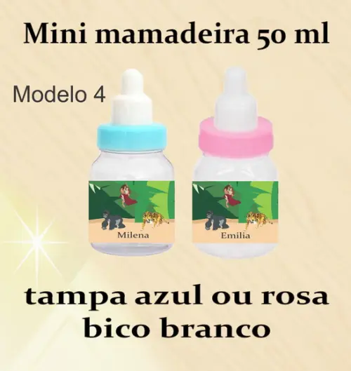 Mini Mamadeira-tarzan