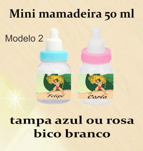 Mini Mamadeira-tarzan