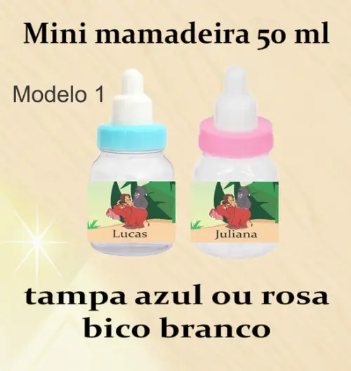 Mini Mamadeira-tarzan