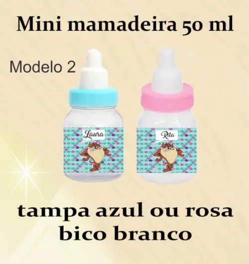 Mini Mamadeira-taz Mania