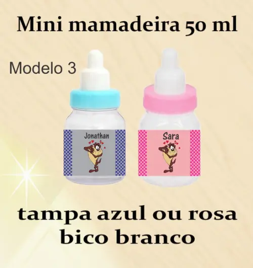 Mini Mamadeira-taz Mania