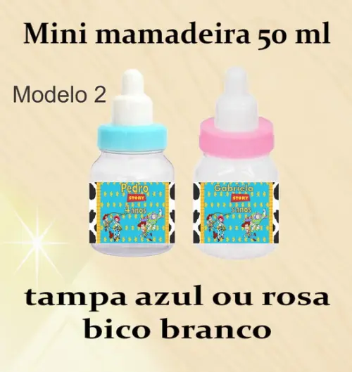 Mini Mamadeira-toy Story