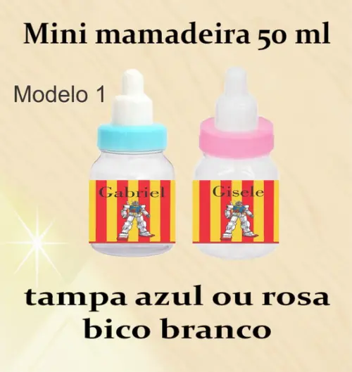 Mini Mamadeira-transformers