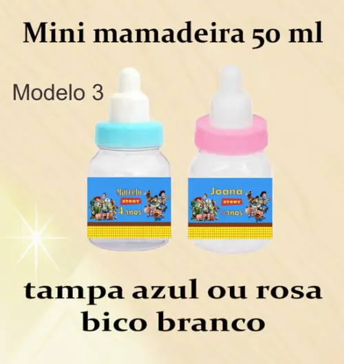 Mini Mamadeira-toy Story