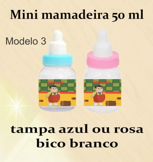 Mini Mamadeira-turma Chaves