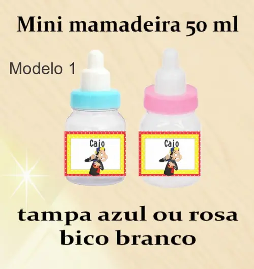 Mini Mamadeira-turma Chaves