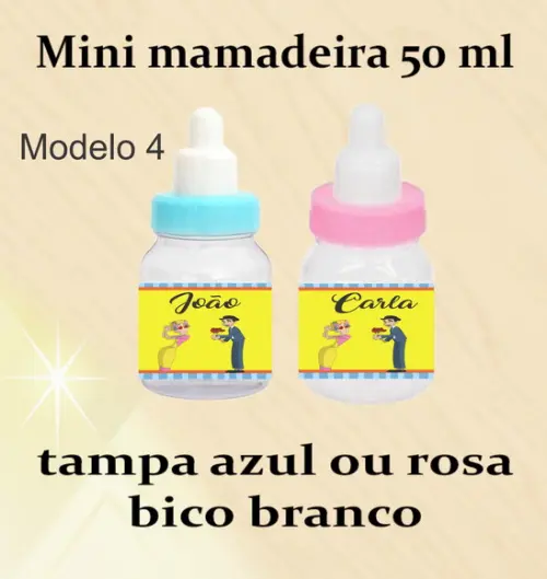 Mini Mamadeira-turma Chaves