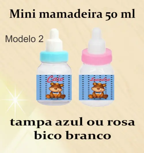 Mini Mamadeira-ursinho
