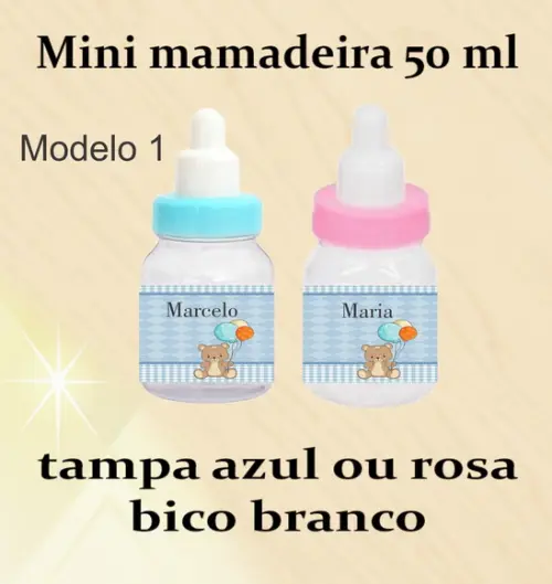 Mini Mamadeira-ursinho