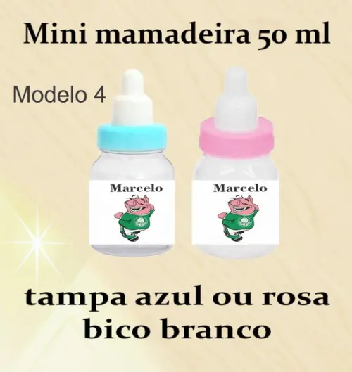 Mini Mamadeira-verdão
