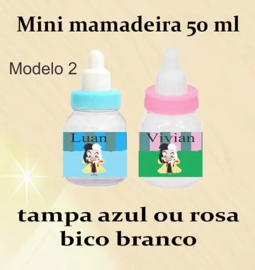 Mini Mamadeira-vilões