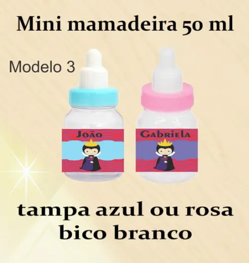 Mini Mamadeira-vilões