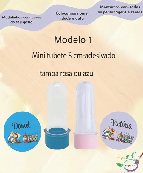 Mini Tubete -asterix