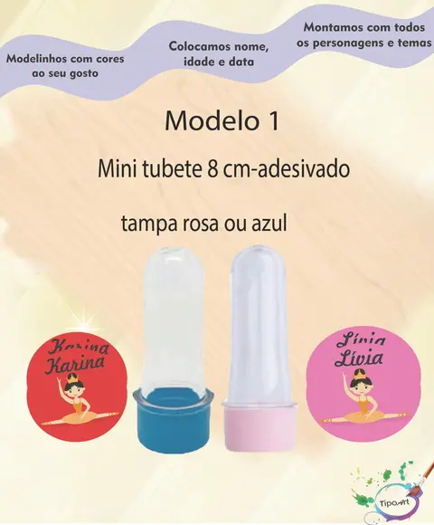 Mini Tubete -bailarina