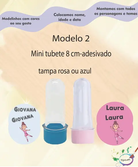 Mini Tubete -bailarina