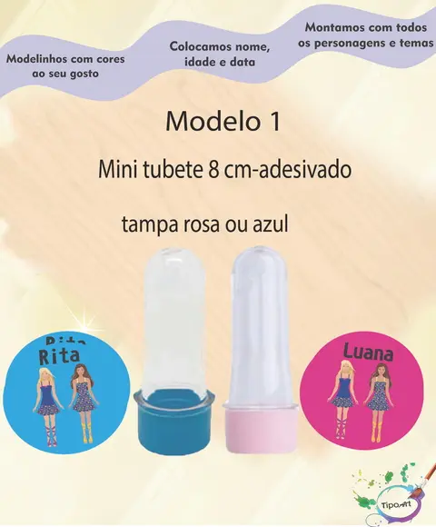 Mini Tubete -barbie
