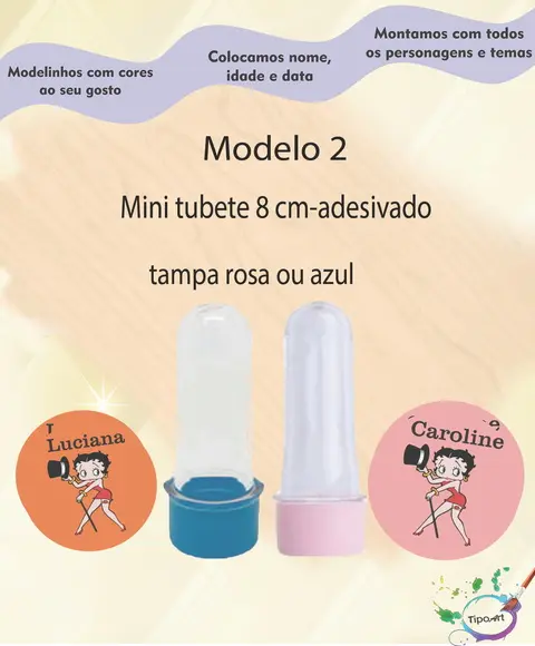 Mini Tubete -betty Boop