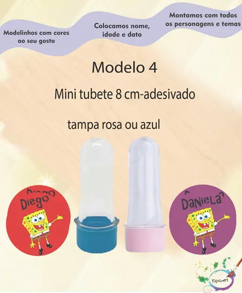 Mini Tubete -bob Esponja