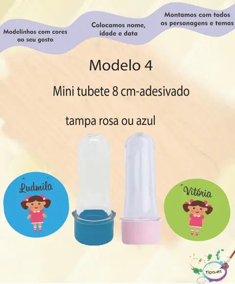Mini Tubete -boneca