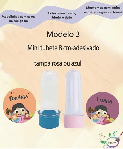 Mini Tubete -boneca