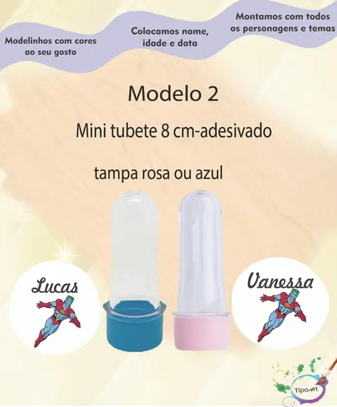 Mini Tubete -capitão Planeta