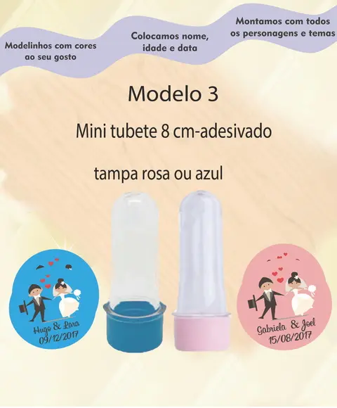 Mini Tubete -casal