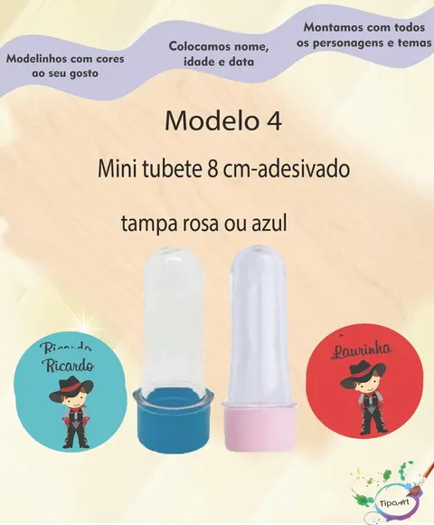 Mini Tubete -cowboy