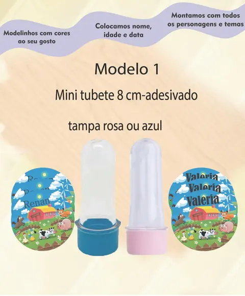 Mini Tubete -fazendinha