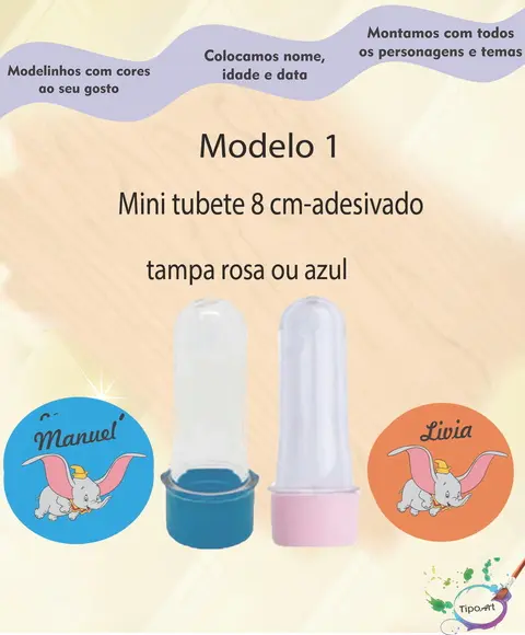 Mini Tubete -dumbo