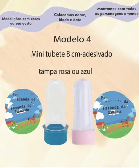 Mini Tubete -fazendinha