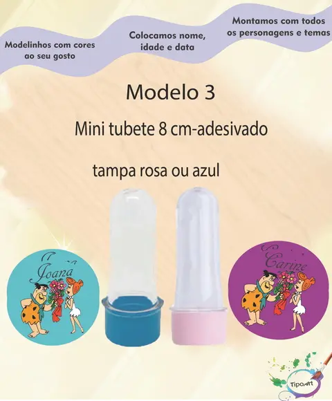 Mini Tubete -fred Flintstone