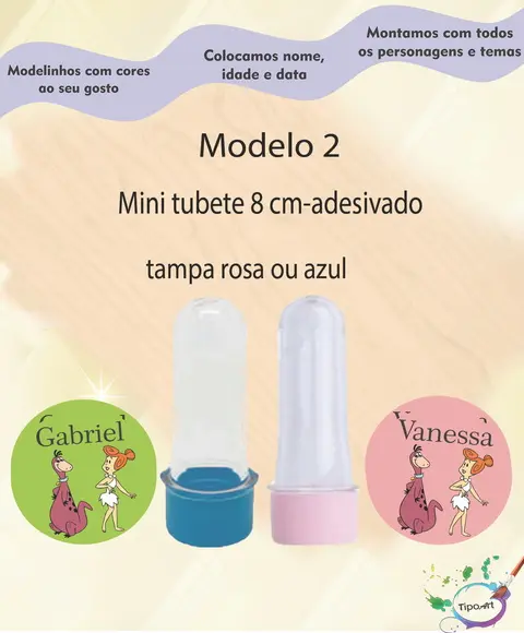 Mini Tubete -fred Flintstone