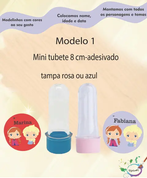 Mini Tubete -frozen