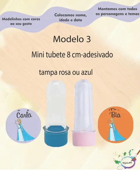Mini Tubete -frozen