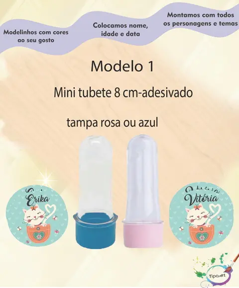 Mini Tubete -gatinho