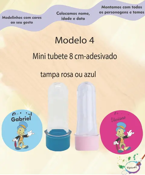 Mini Tubete -grilo Falante