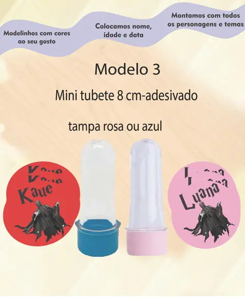 Mini Tubete -harry Potter-modelo 2