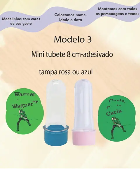Mini Tubete -lanterna Verde