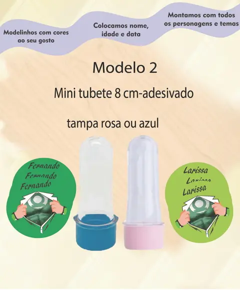 Mini Tubete -lanterna Verde