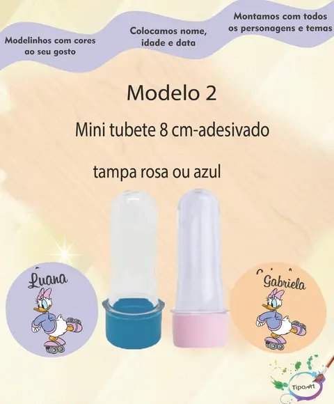 Mini Tubete -margarida