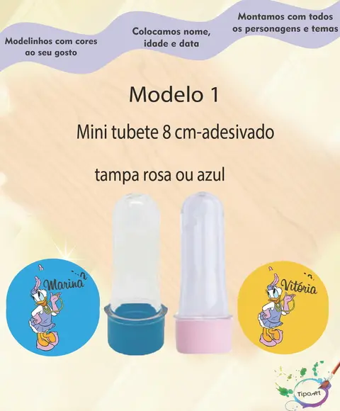Mini Tubete -margarida