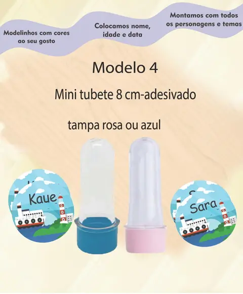 Mini Tubete -marinheiro