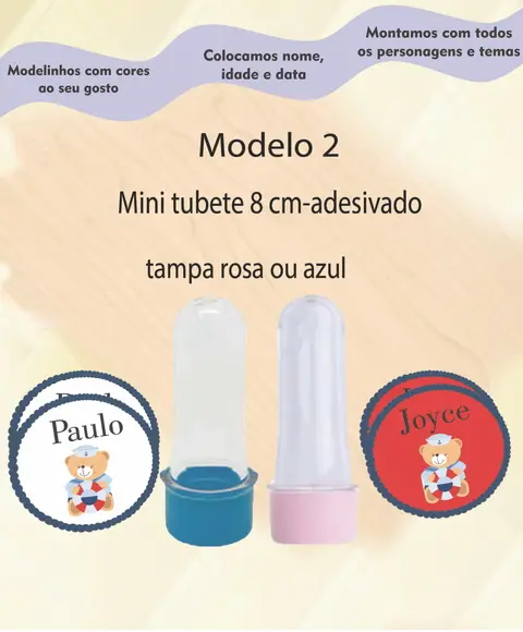 Mini Tubete -marinheiro