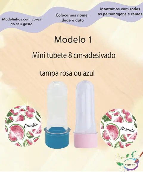 Mini Tubete -melancia