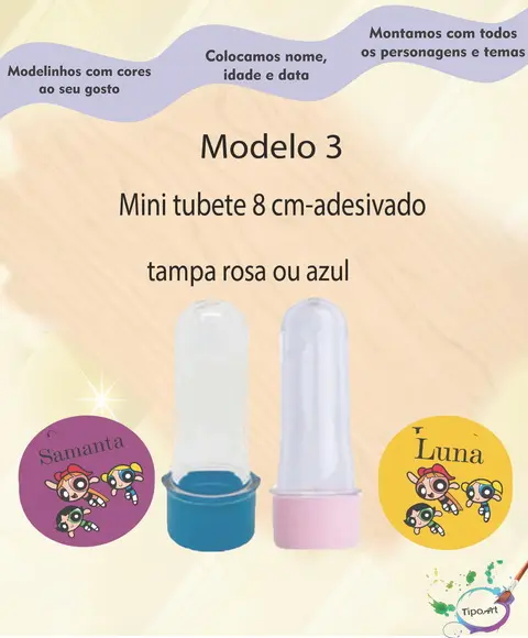 Mini Tubete -meninas Poderosas