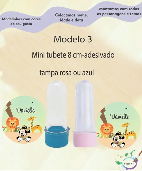 Mini Tubete -mickey Safari